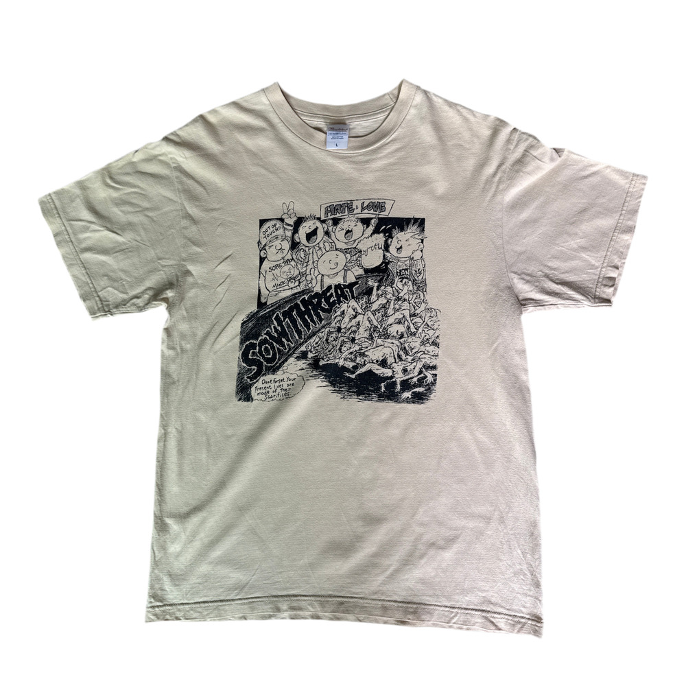 South Threat Japanese Punk Band Tee (Printstar, Size L)